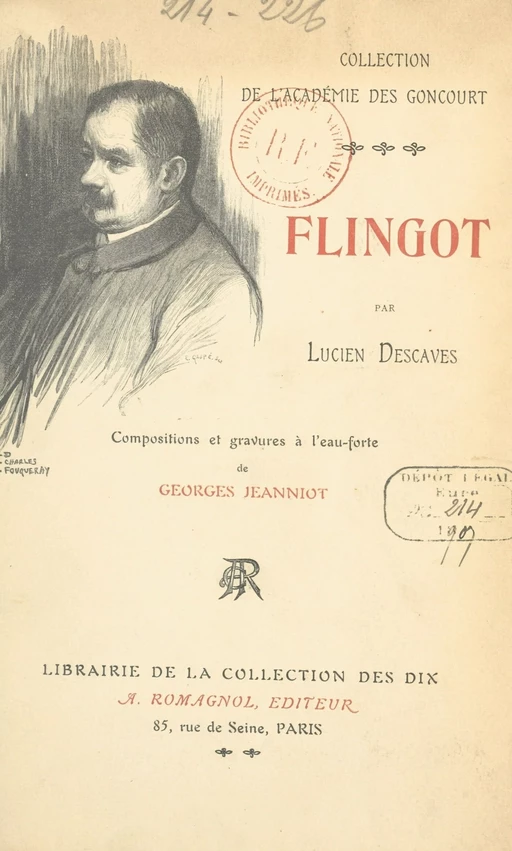 Flingot - Lucien Descaves - FeniXX réédition numérique