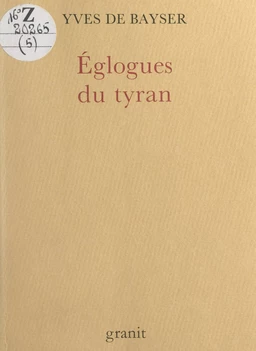 Églogues du tyran