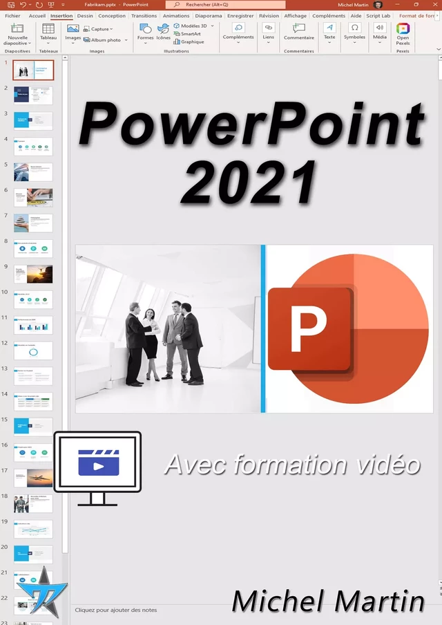 PowerPoint 2021 avec formation vidéo - Michel Martin - Mediaforma