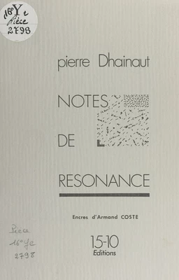 Notes de résonance