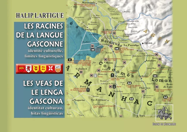 Les racines de la langue gasconne - Halip Lartigue - Editions des Régionalismes