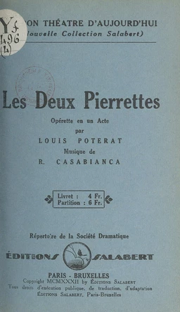 Les deux Pierrettes