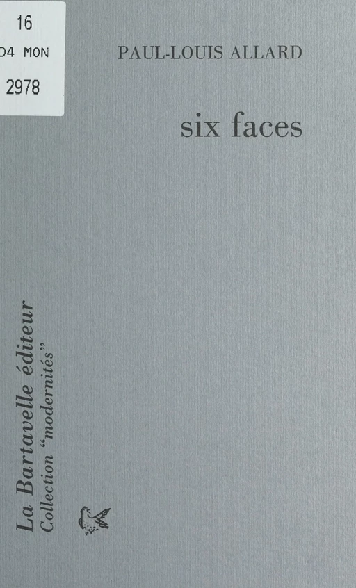 Six faces - Paul-Louis Allard - FeniXX réédition numérique