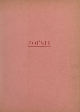 Poésie