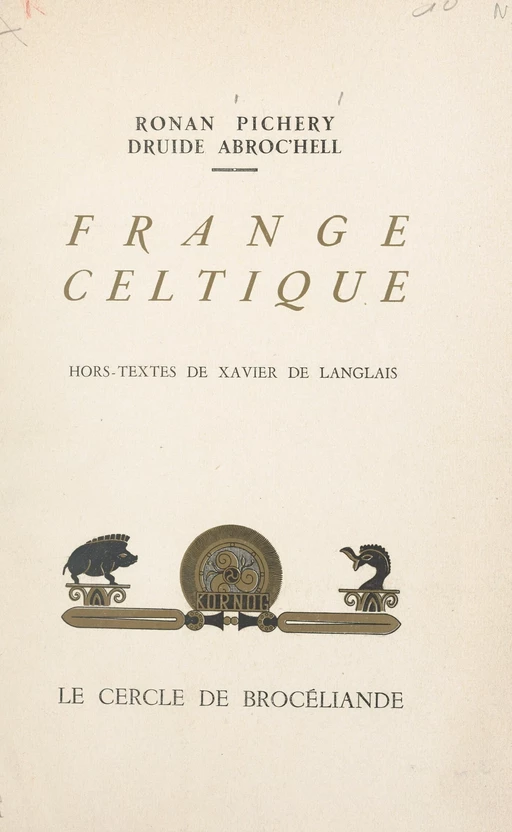 Frange celtique - Ronan Pichery - FeniXX réédition numérique