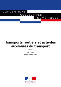 Transports routiers et activités auxiliaires du transport