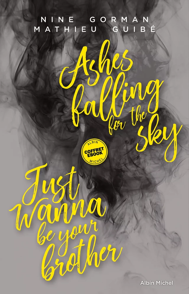 Coffret Ashes falling for the sky - Just wanna be your brother - Nine Gorman, Mathieu Guibé - Albin Michel