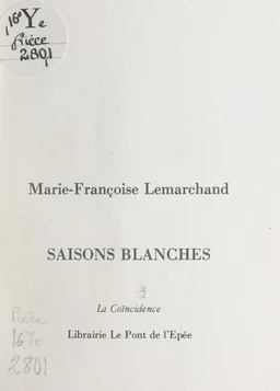 Saisons blanches