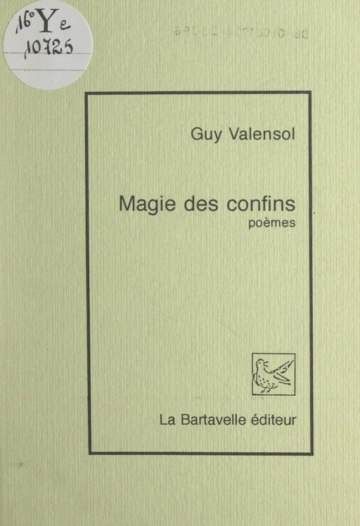 Magie des confins - Guy Valensol - FeniXX réédition numérique