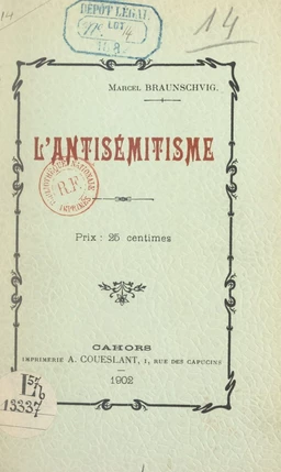 L'antisémitisme