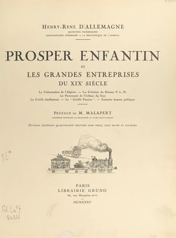 Prosper Enfantin et les grandes entreprises du XIXe siècle