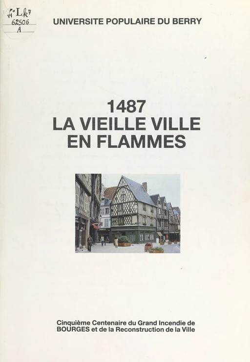 1487, la vieille ville en flammes -  Collectif, Philippe Goldman - FeniXX réédition numérique