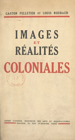 Images et réalités coloniales