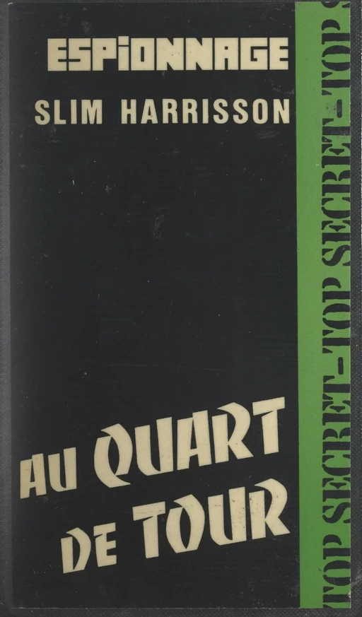 Au quart de tour - Slim Harrisson - FeniXX réédition numérique