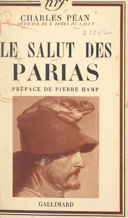 Le salut des parias - Charles Péan - FeniXX réédition numérique