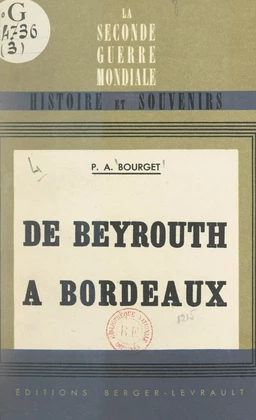 De Beyrouth à Bordeaux