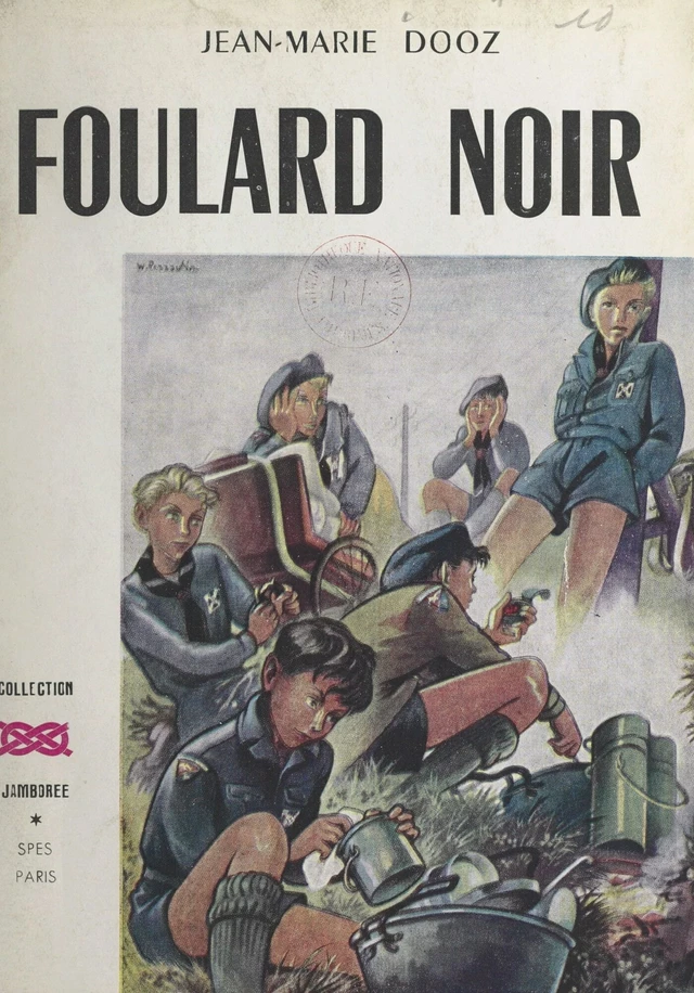 Foulard noir - Jean-Marie Dooz - FeniXX réédition numérique