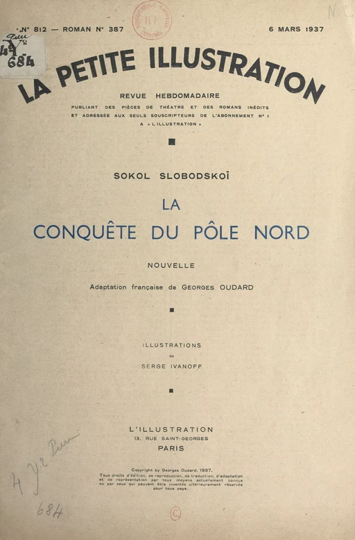 La conquête du Pôle Nord - Sokol Slobodskoï - FeniXX réédition numérique