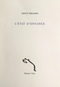 L'état d'enfance