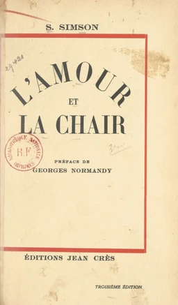 L'amour et la chair