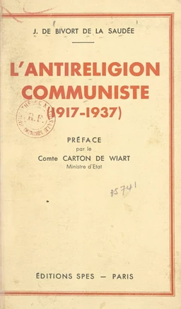 L'antireligion communiste (1917-1937)