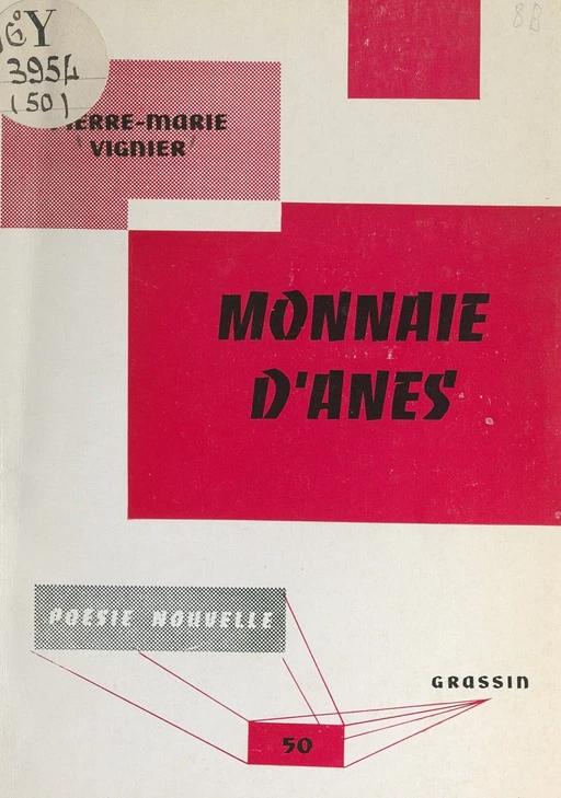 Monnaie d'ânes - Pierre-Marie Vignier - FeniXX réédition numérique