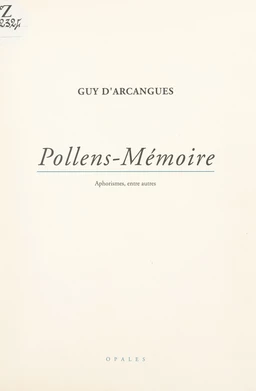 Pollens-Mémoire