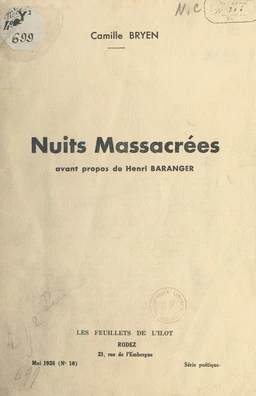 Nuits massacrées