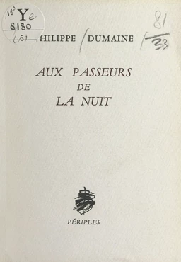 Aux passeurs de la nuit