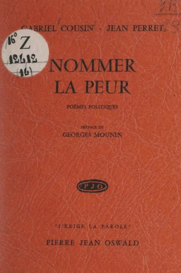 Nommer la peur