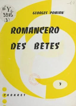 Romancero des bêtes