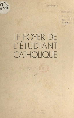 Le foyer de l'étudiant catholique