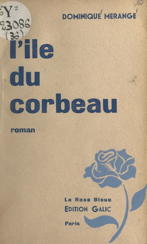 L'île du corbeau - Dominique Mérange - FeniXX réédition numérique