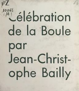 Célébration de la boule