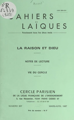 La raison et Dieu