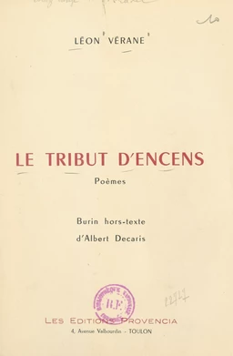 Le tribut d'encens