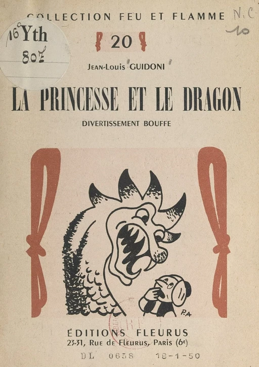 La princesse et le dragon - Jean-Louis Guidoni - FeniXX réédition numérique