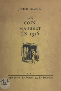 Le coin Maubert en 1936