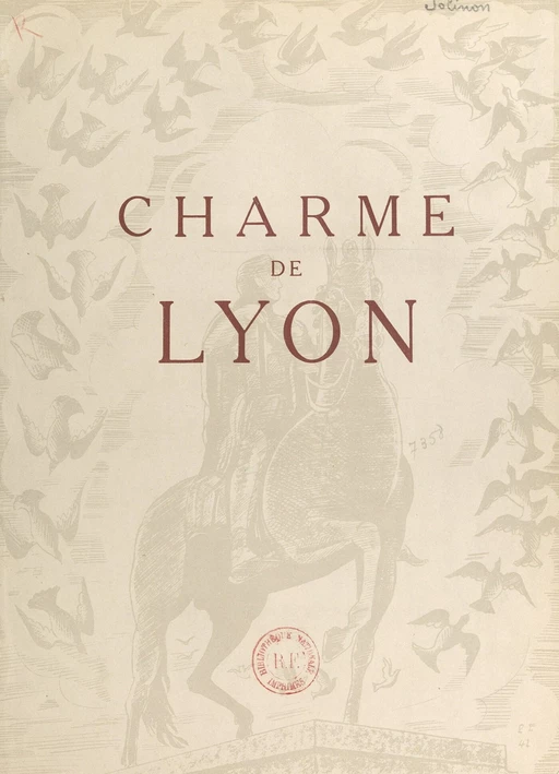 Charme de Lyon - Joseph Jolinon - FeniXX réédition numérique