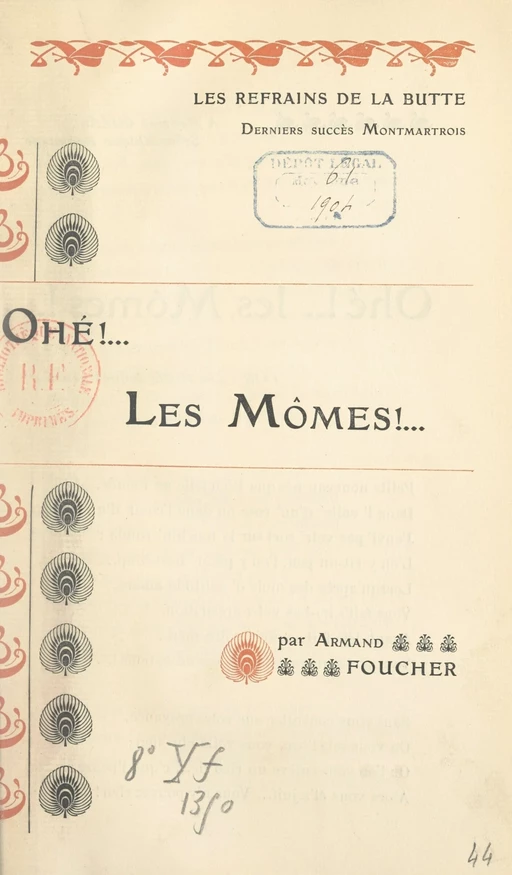 Ohé !... les mômes !... - Armand Foucher - FeniXX réédition numérique