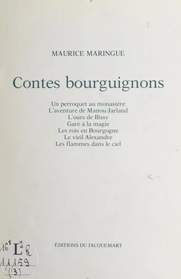 Contes bourguignons
