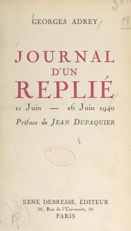 Journal d'un replié