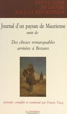 Journal d'un paysan de Maurienne