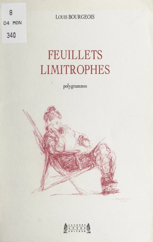 Feuillets limitrophes - Louis Bourgeois - FeniXX réédition numérique