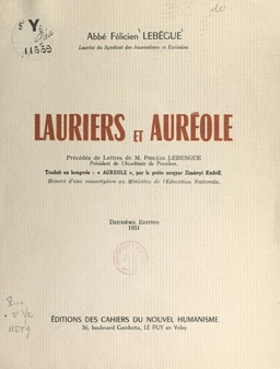 Lauriers et auréoles