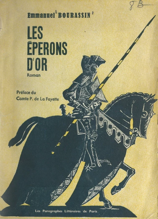 Les éperons d'or - Emmanuel Bourassin - FeniXX réédition numérique