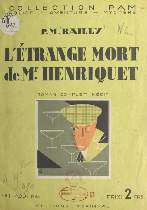 L'étrange mort de Mr. Henriquet - P.-M. Bailly - FeniXX réédition numérique