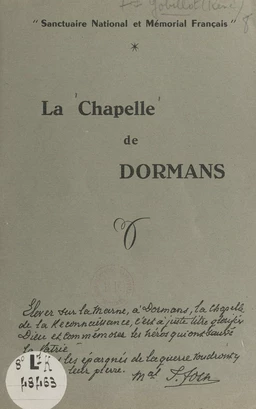 La chapelle de Dormans