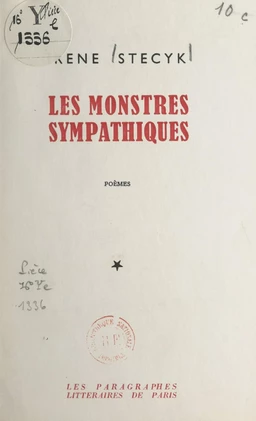 Les monstres sympathiques