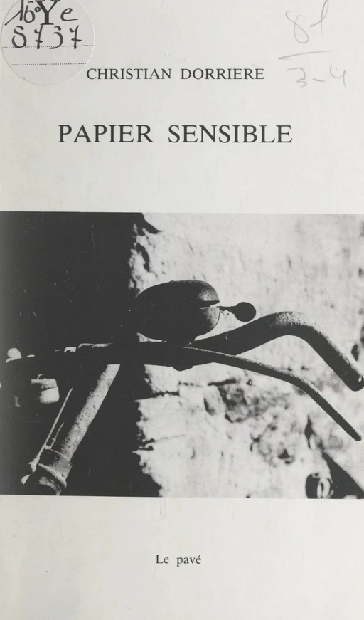 Papier sensible - Christian Dorrière - FeniXX réédition numérique